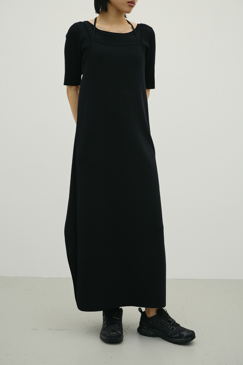 2ピースラップキャミワンピース 詳細画像 BLK 3