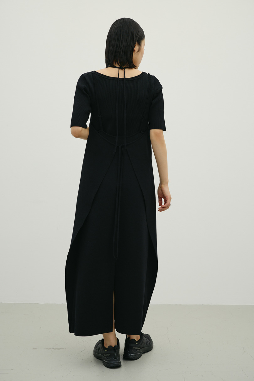 2ピースラップキャミワンピース 詳細画像 BLK 4