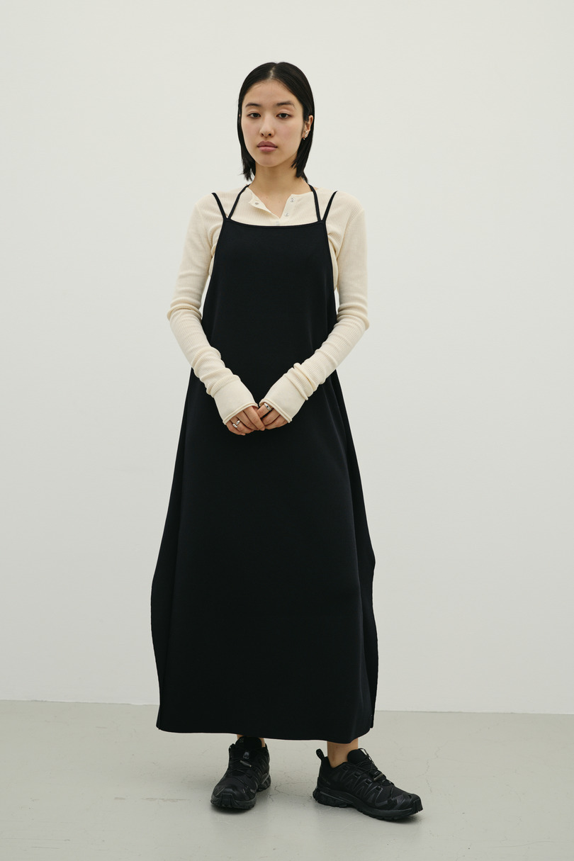 2ピースラップキャミワンピース 詳細画像 BLK 7