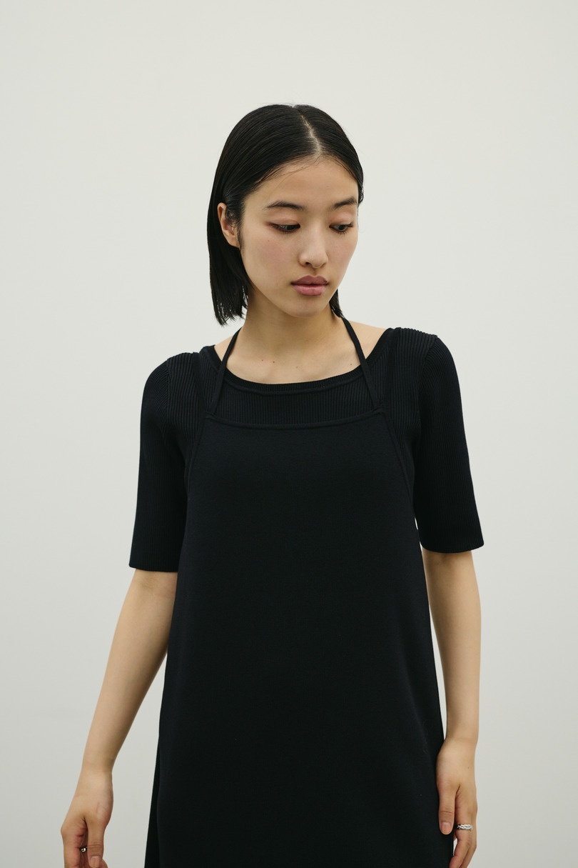 2ピースラップキャミワンピース 詳細画像 BLK 8