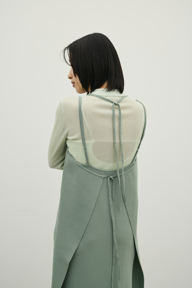 2ピースラップキャミワンピース 詳細画像 GRN 9