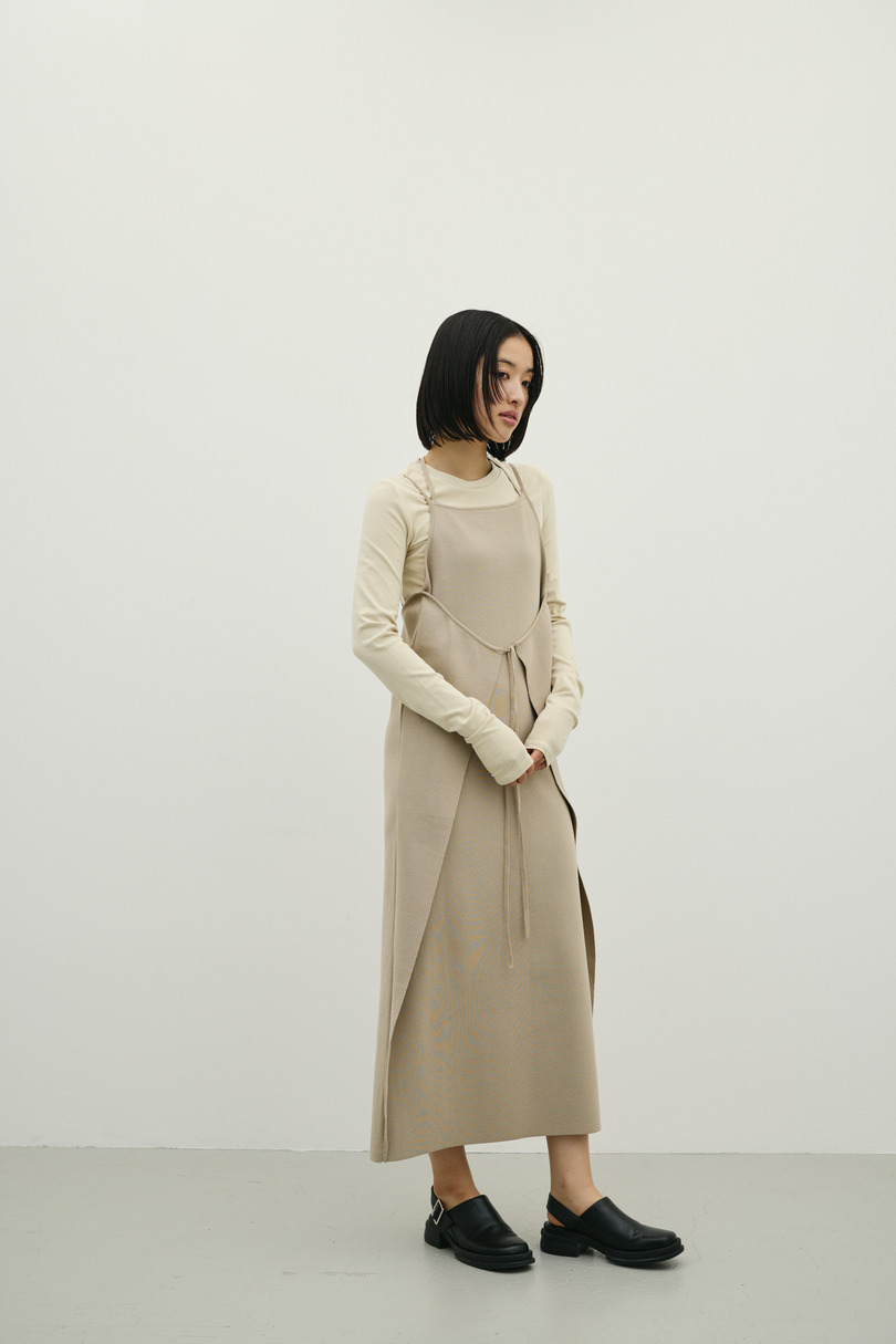 2ピースラップキャミワンピース 詳細画像 BEG 4