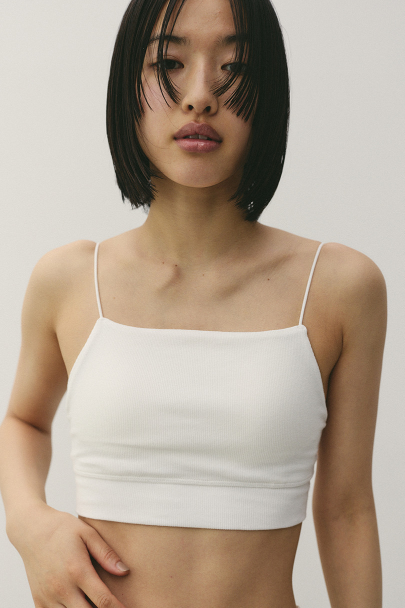 カップ付きブラトップ 詳細画像 WHT 4