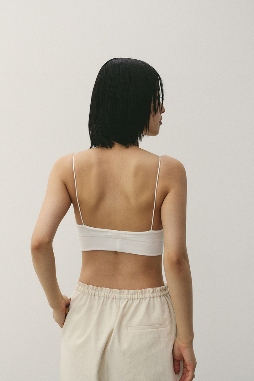 カップ付きブラトップ 詳細画像 WHT 6