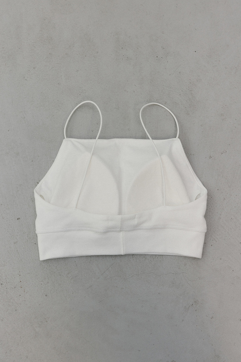 カップ付きブラトップ 詳細画像 WHT 8