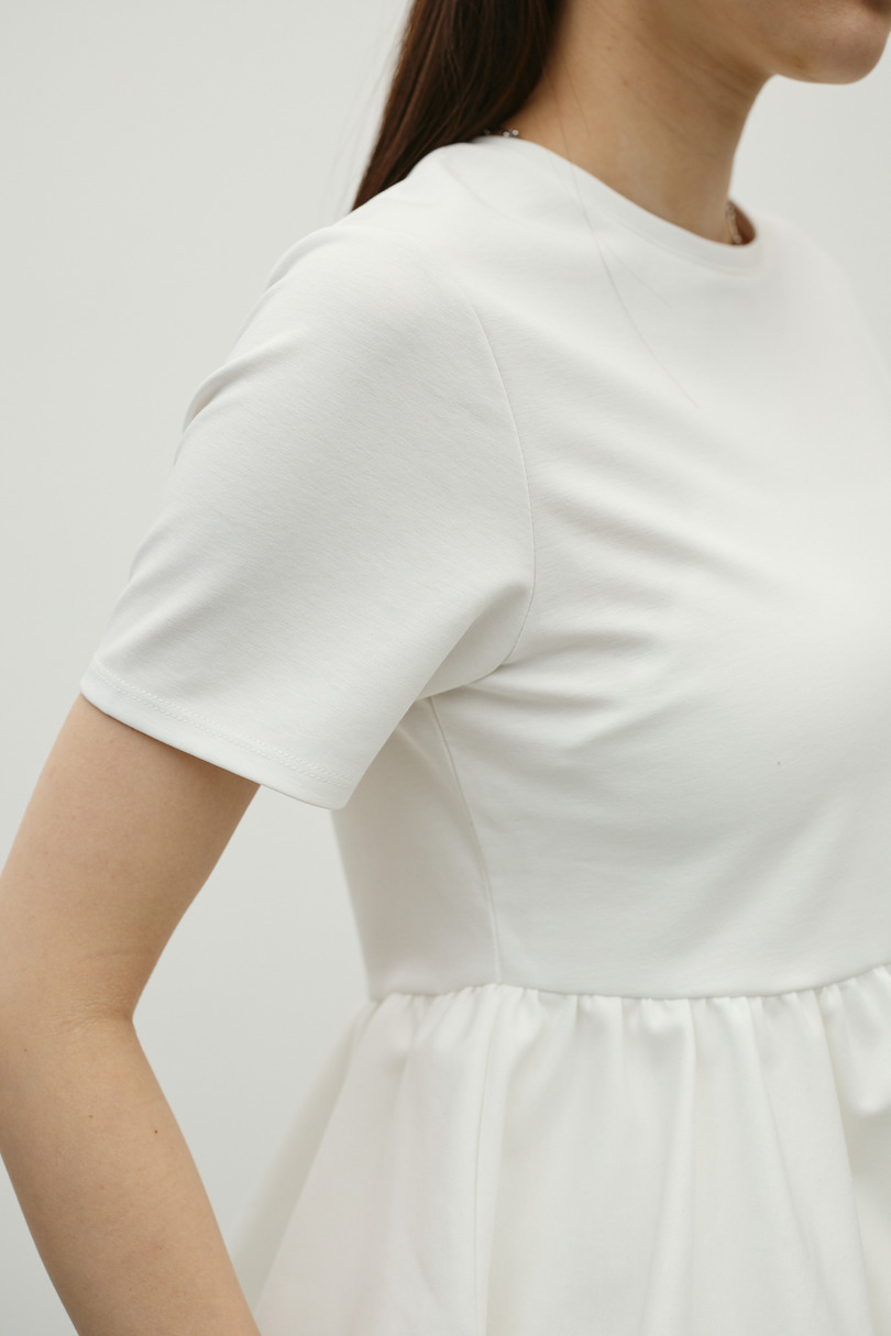 ヘムバルーンカットトップ 詳細画像 WHT 11