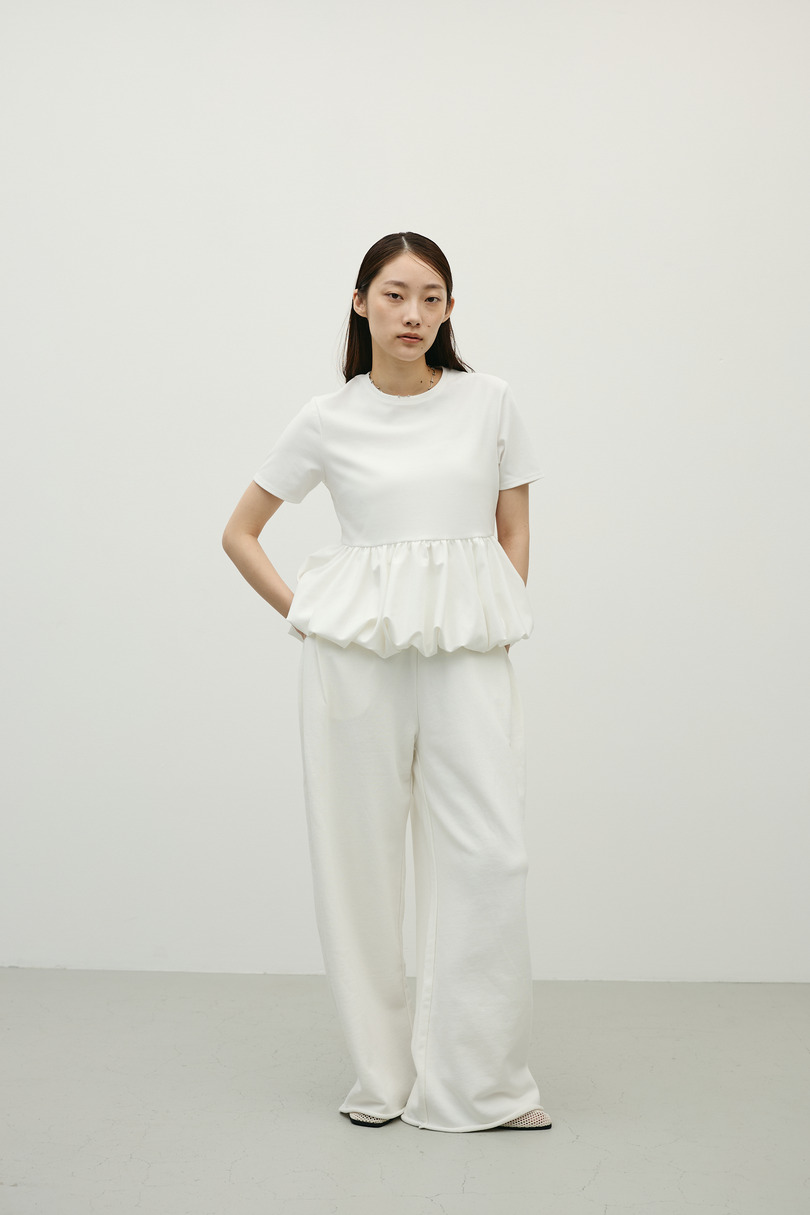 ヘムバルーンカットトップ 詳細画像 WHT 2