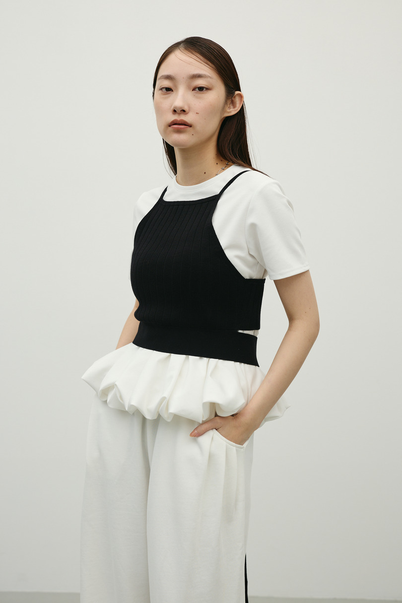 ヘムバルーンカットトップ 詳細画像 WHT 6
