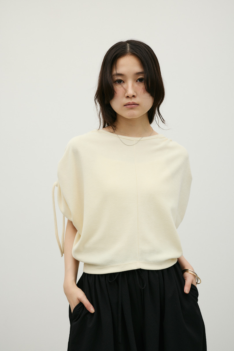 ショルダードレープトップ 詳細画像 YEL 4