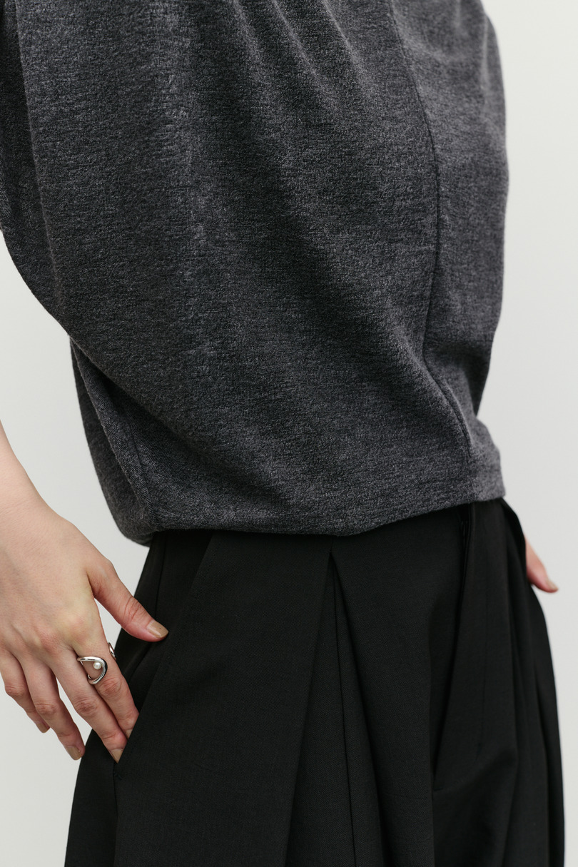 ショルダードレープトップ 詳細画像 C.GRY 12
