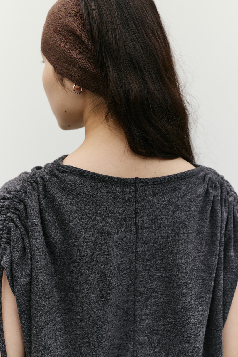 ショルダードレープトップ 詳細画像 C.GRY 13