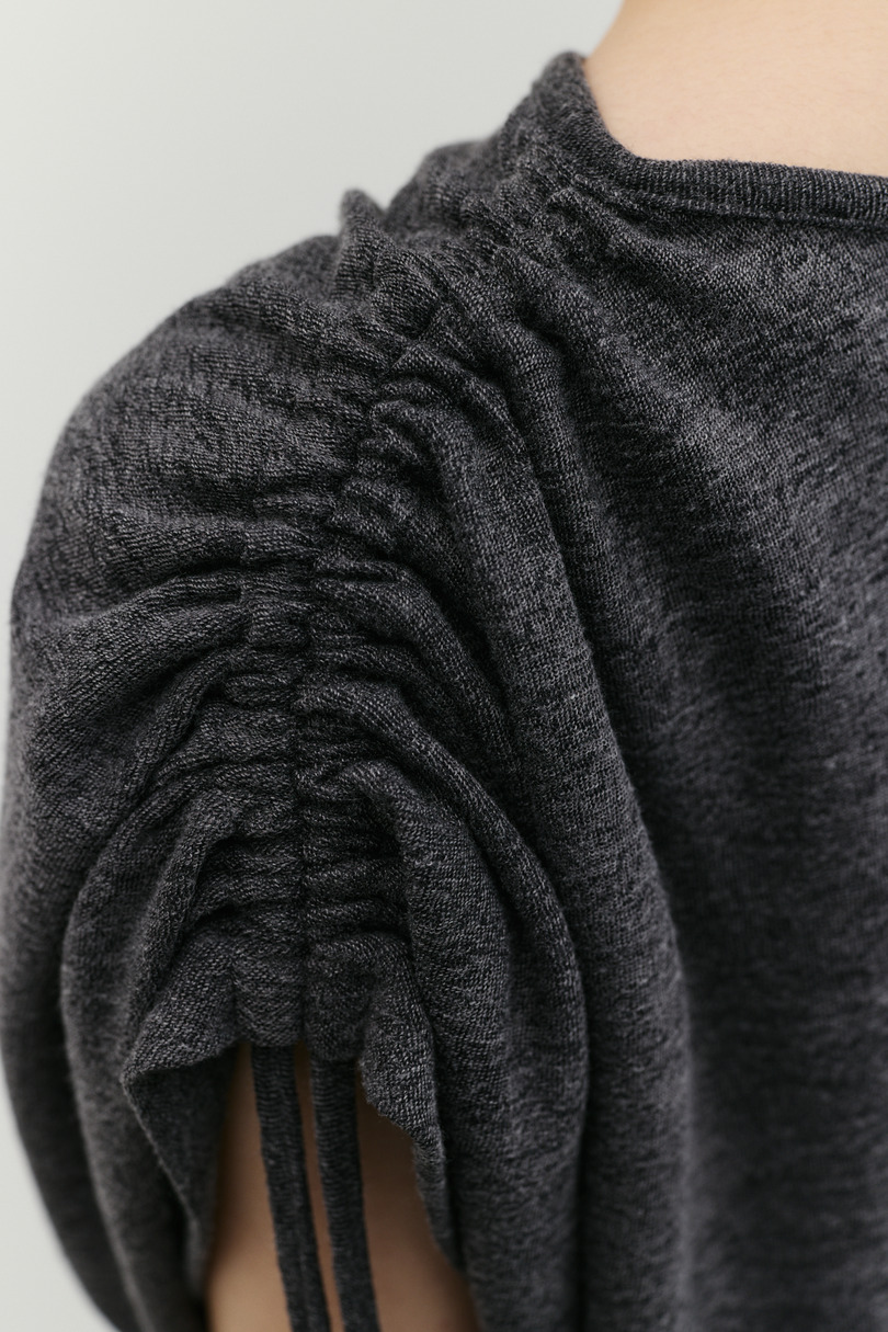 ショルダードレープトップ 詳細画像 C.GRY 14