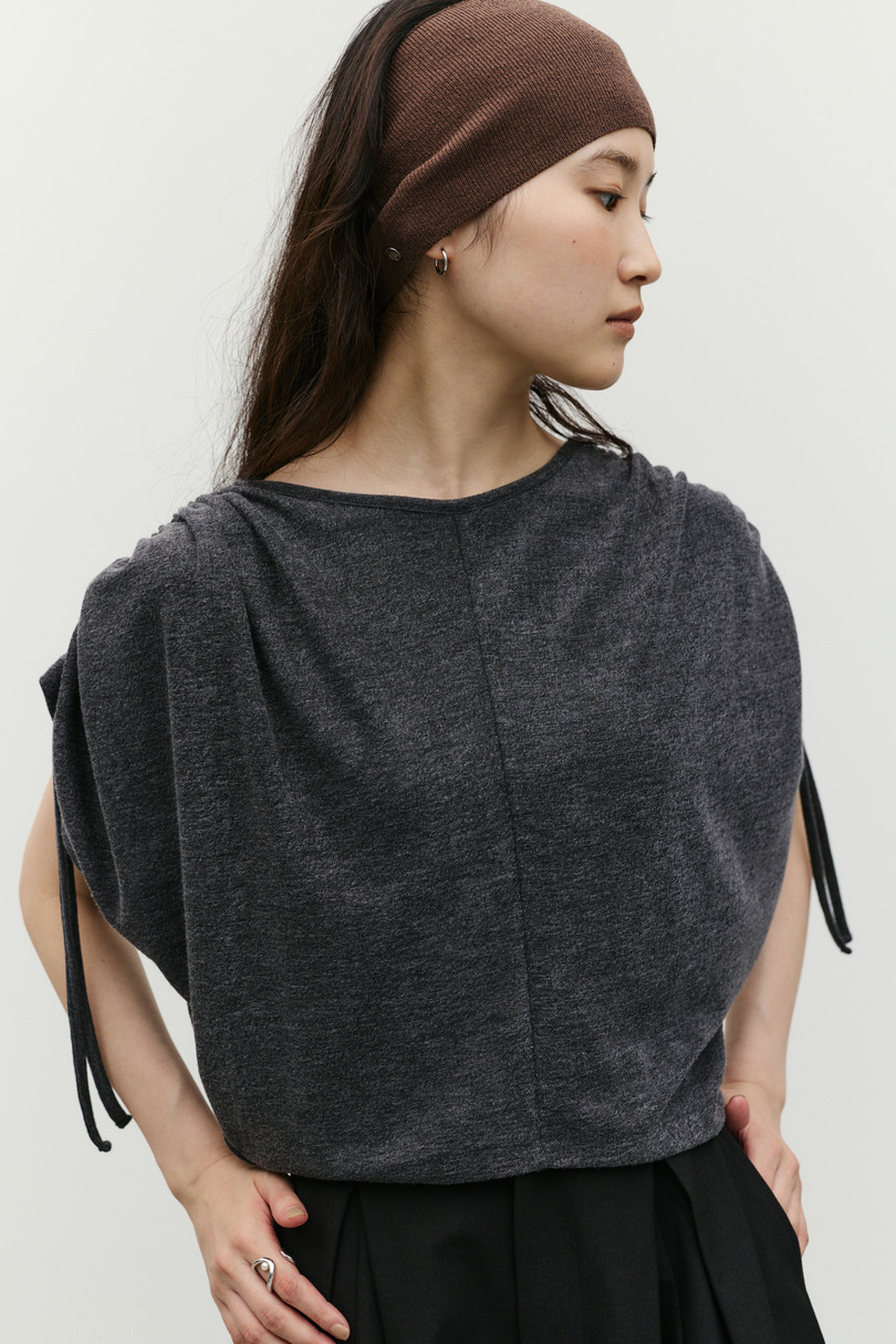 ショルダードレープトップ 詳細画像 C.GRY 6