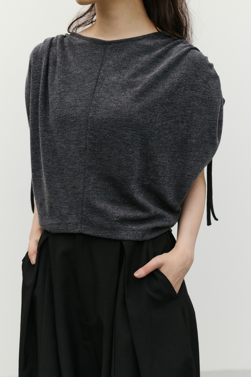 ショルダードレープトップ 詳細画像 C.GRY 7