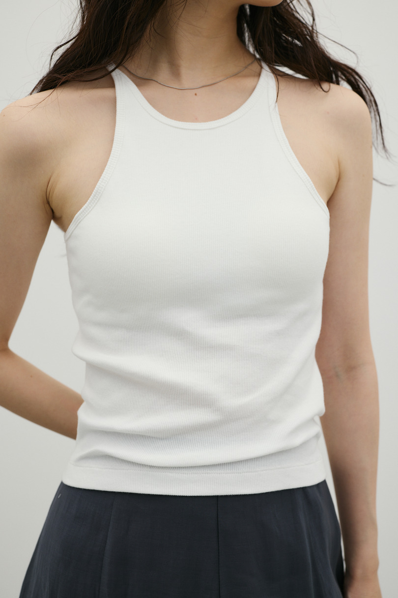 カップ付きアメスリタンクトップ 詳細画像 WHT 2