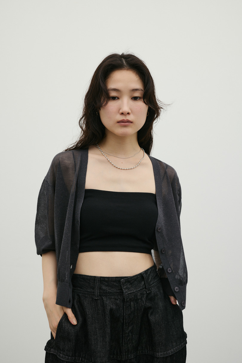 カップ付きバンドゥ 詳細画像 BLK 2