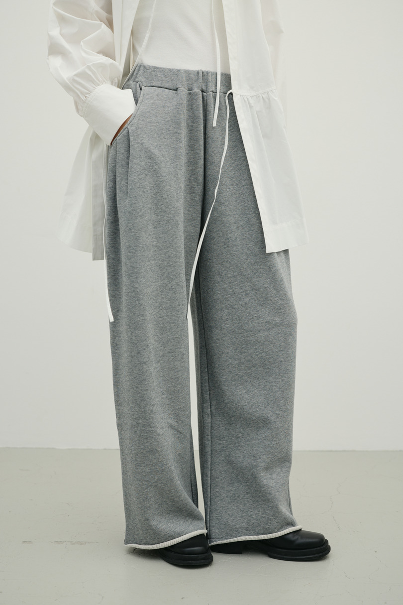 ルーズワイドスウェットパンツ 詳細画像 T.GRY 5