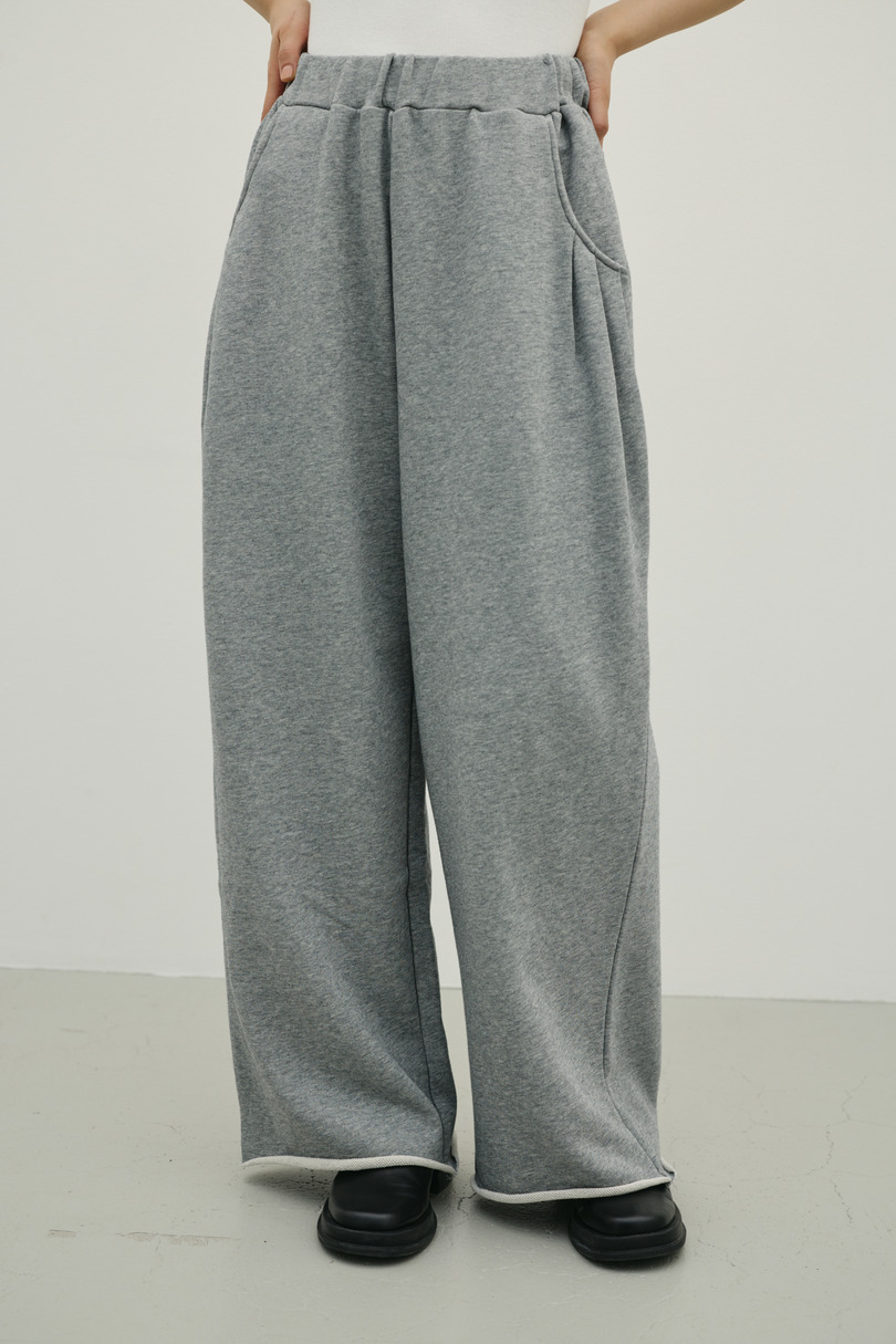 ルーズワイドスウェットパンツ 詳細画像 T.GRY 6
