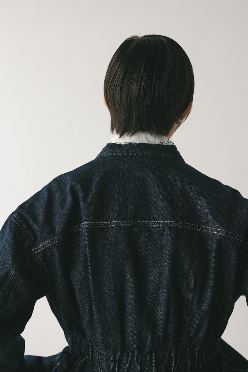 ペプラムデニムジャケット 詳細画像 IDG 8