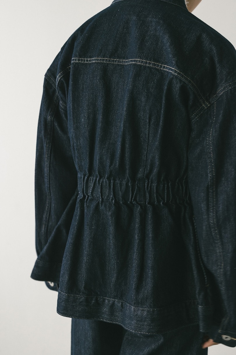 ペプラムデニムジャケット 詳細画像 IDG 9