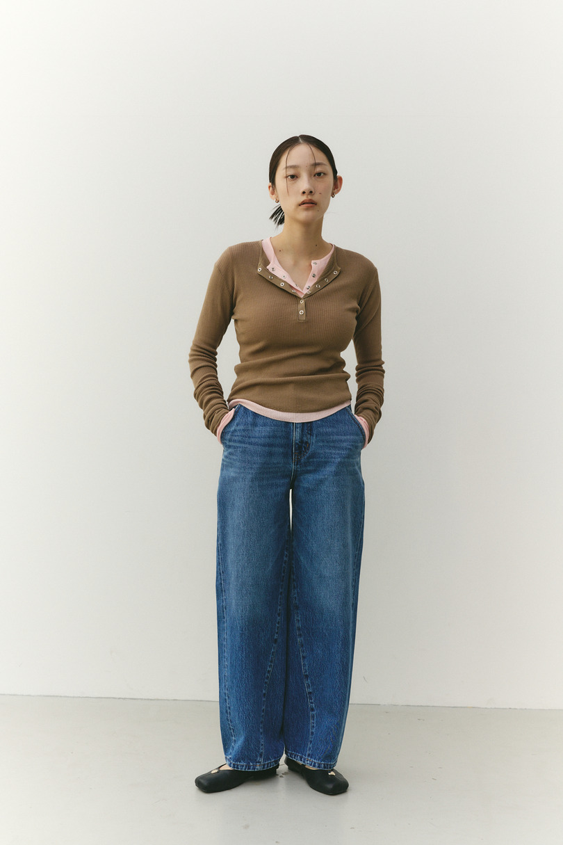 カーブラインデニム 詳細画像 BLU 2