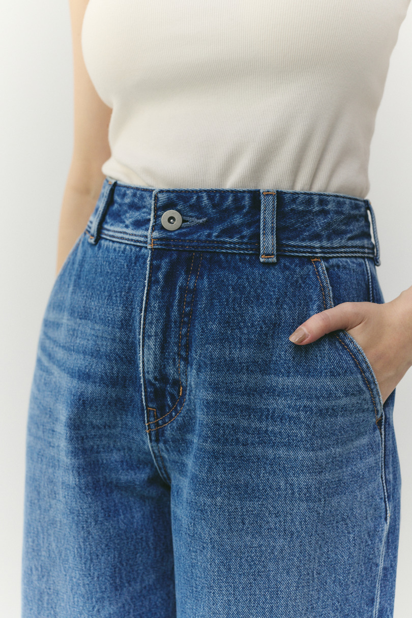 カーブラインデニム 詳細画像 BLU 9