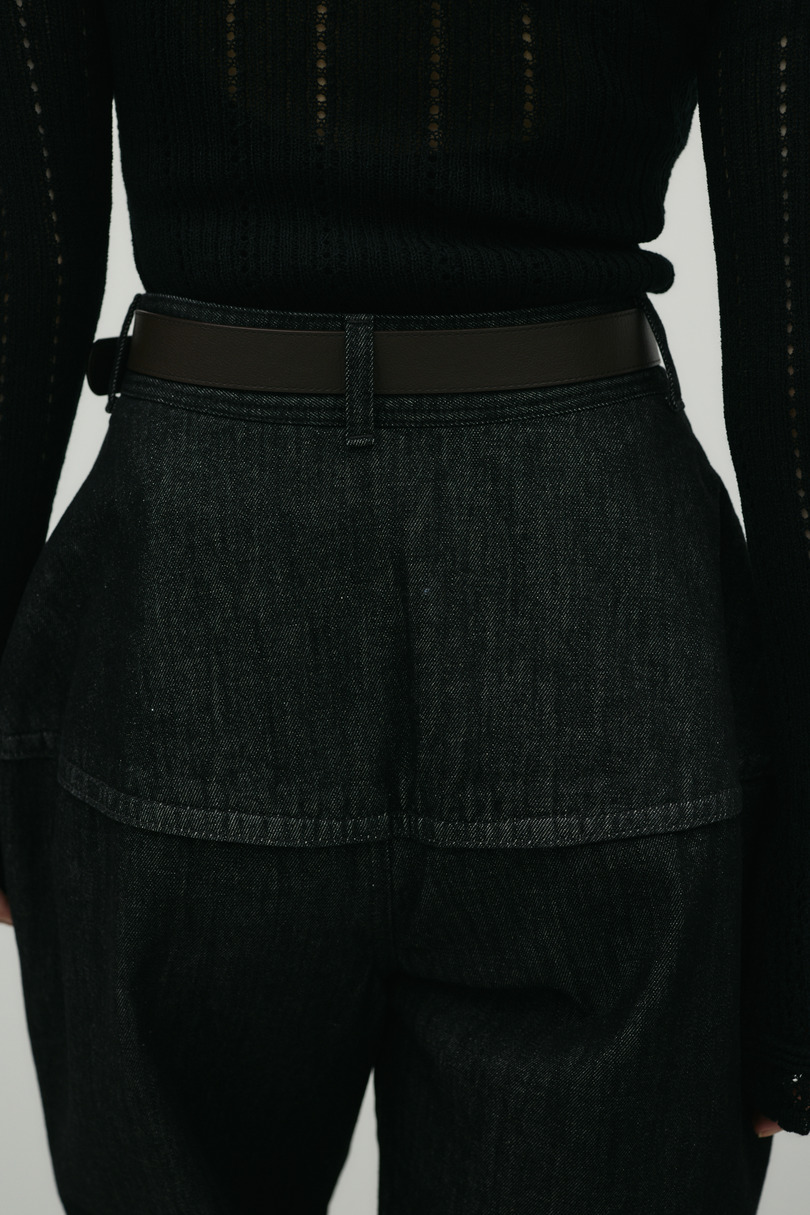 ランタンデニム 詳細画像 BLK 9