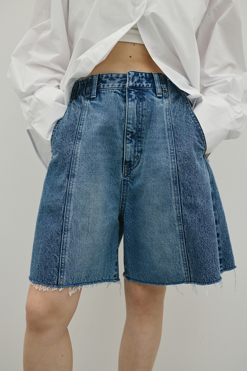 カットオフハーフデニム