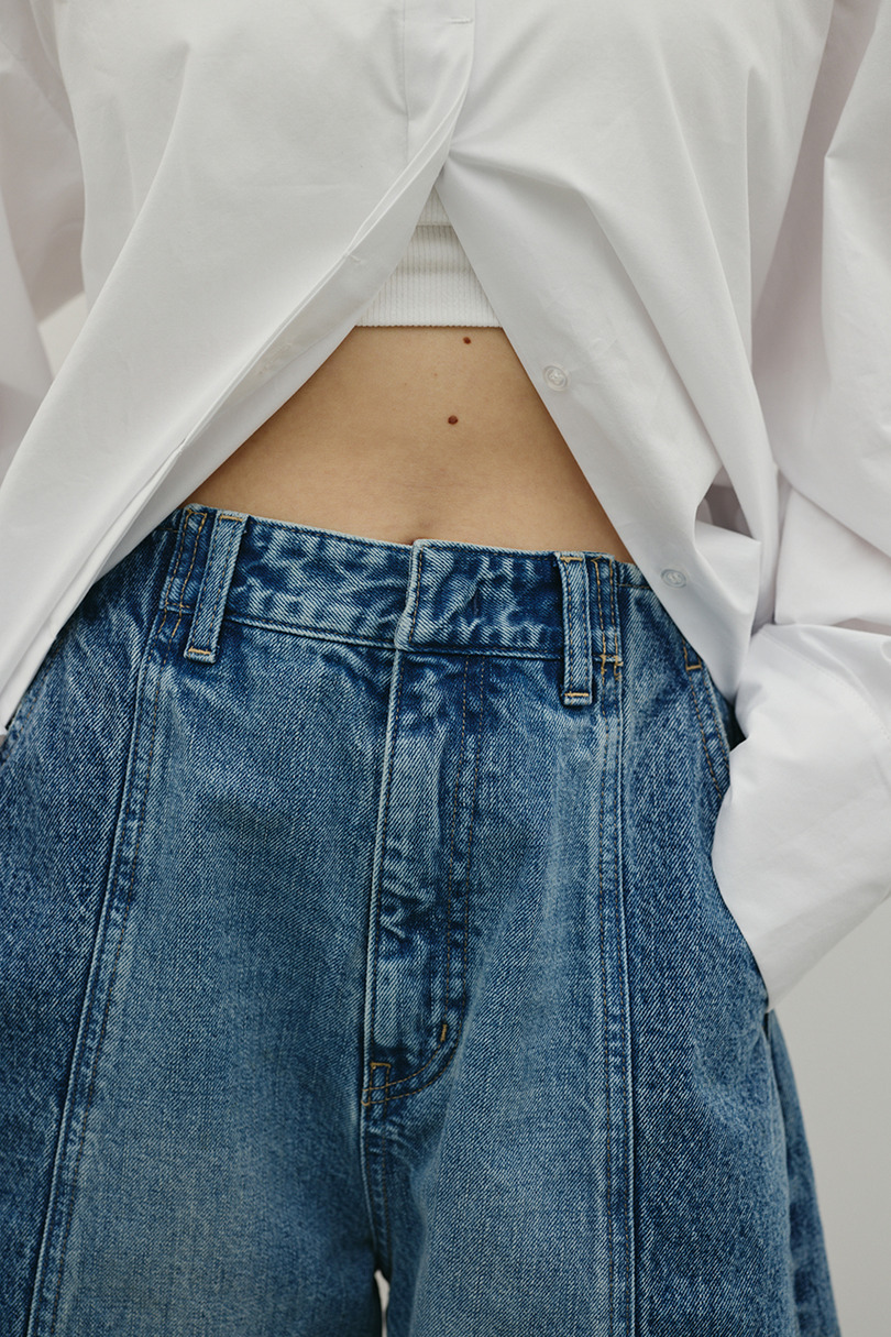 カットオフハーフデニム 詳細画像 BLU 6