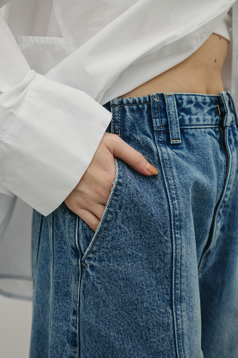 カットオフハーフデニム 詳細画像 BLU 7