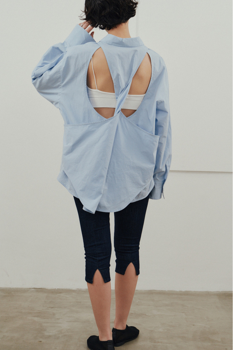 ストレッチデニムカプリパンツ 詳細画像 IDG 3