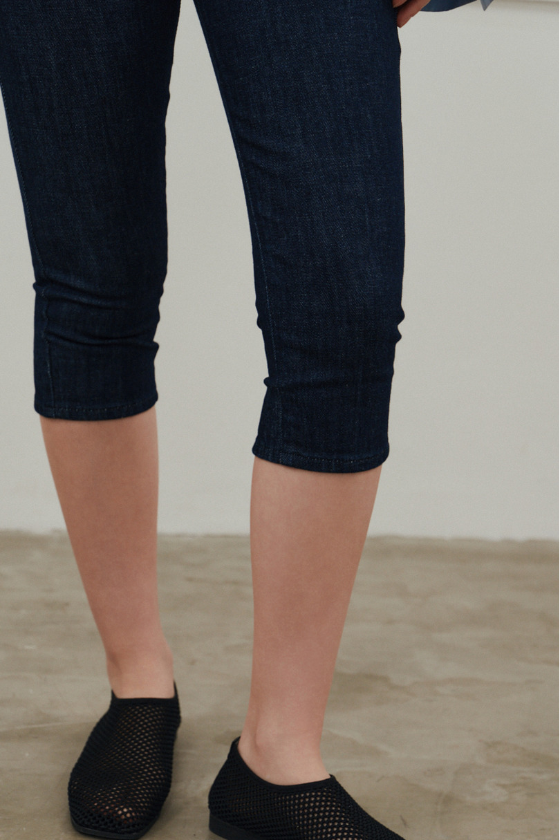 ストレッチデニムカプリパンツ 詳細画像 IDG 8