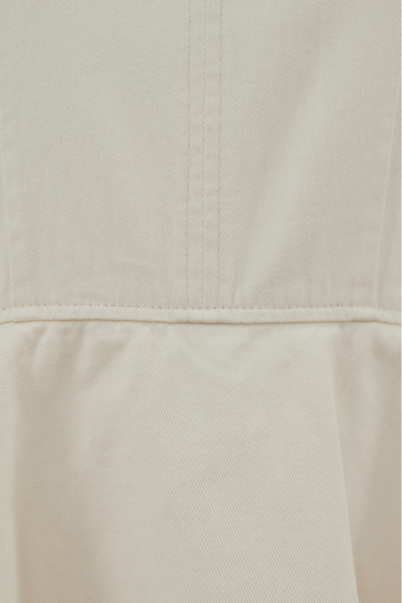 ペプラムデニムオールインワン 詳細画像 WHT 13