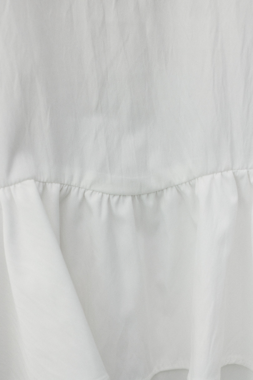 ヘムフリルシャツ 詳細画像 WHT 13