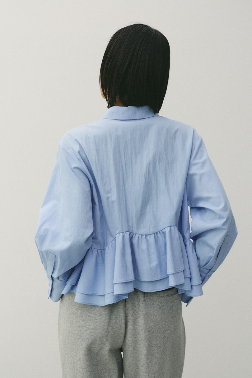 ヘムフリルシャツ 詳細画像 SAX 7