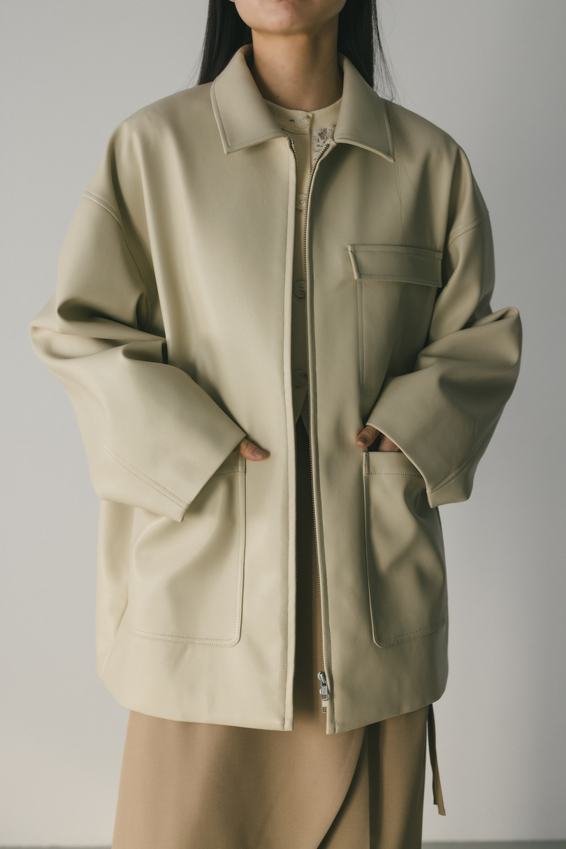 フェイクレザージャケット 詳細画像 IVOY 5