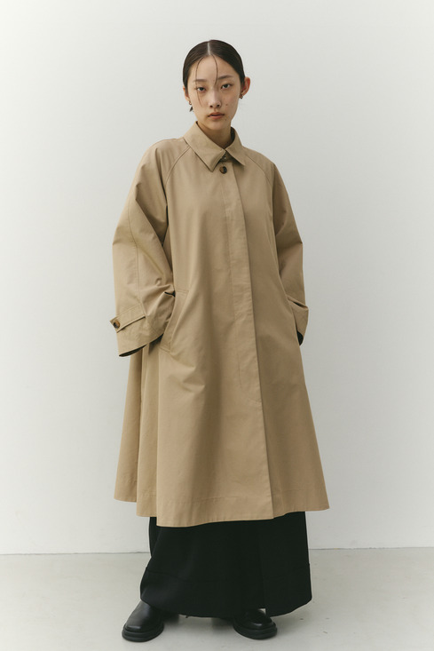 Miyuki専用　Aトレンチコート　スミクロ テントライントレンチコート｜STYLEMIXER（スタイルミキサー）公式通販
