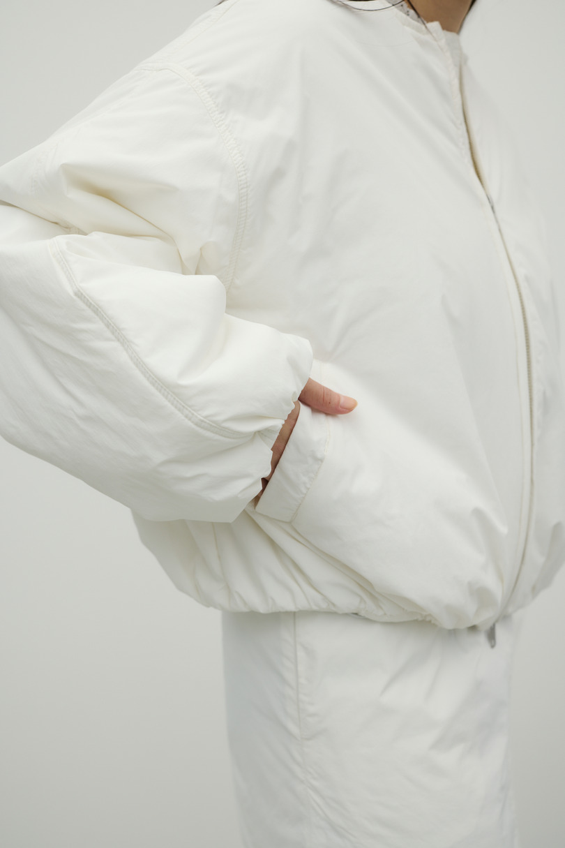 パディングブルゾン 詳細画像 WHT 12