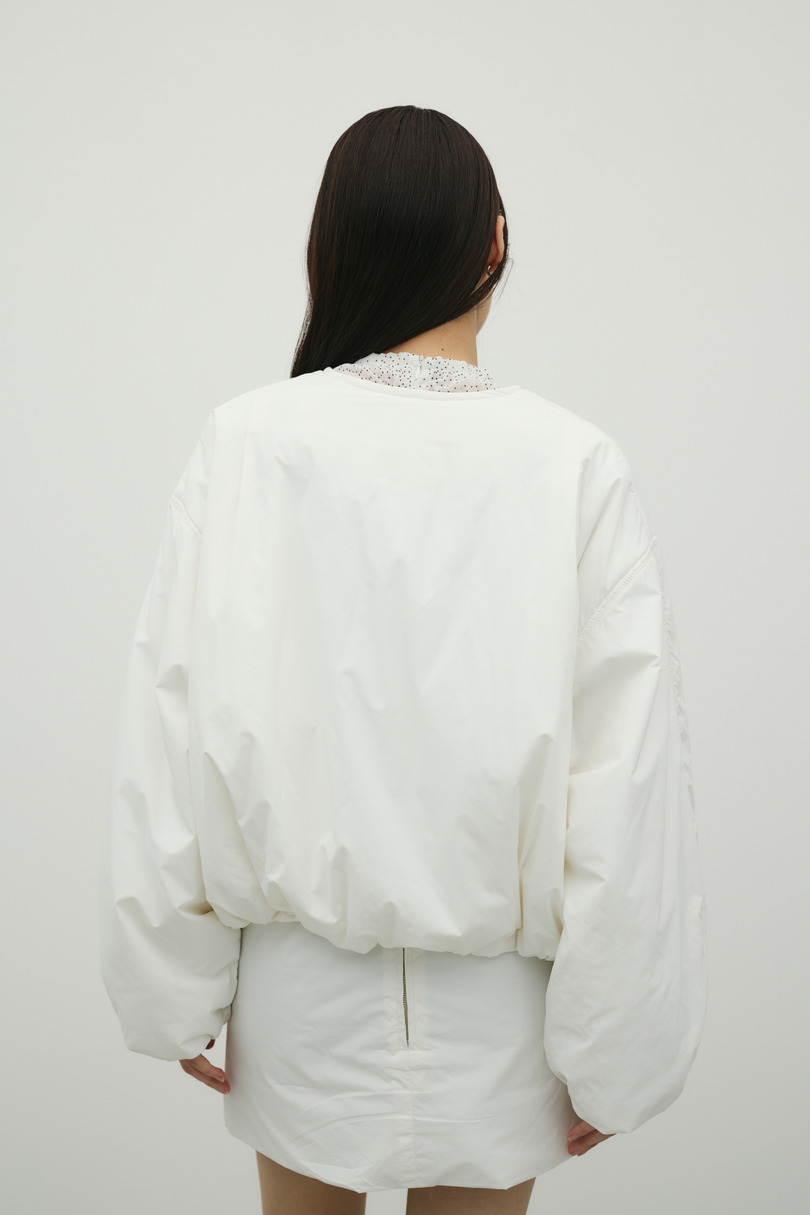 パディングブルゾン 詳細画像 WHT 13