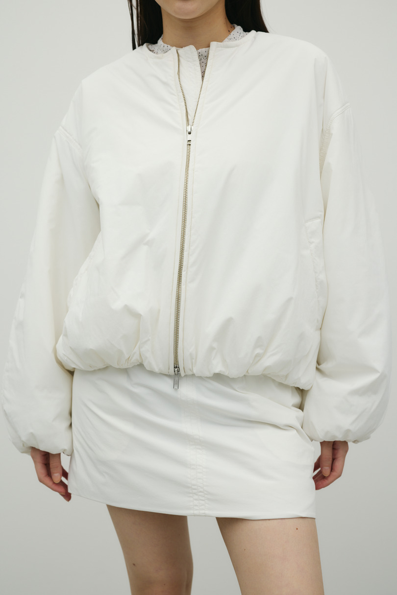 パディングブルゾン 詳細画像 WHT 8