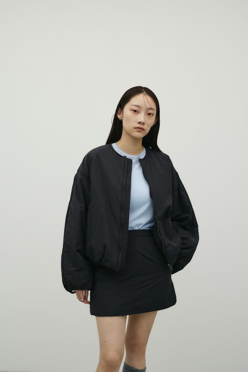 パディングブルゾン 詳細画像 BLK 2