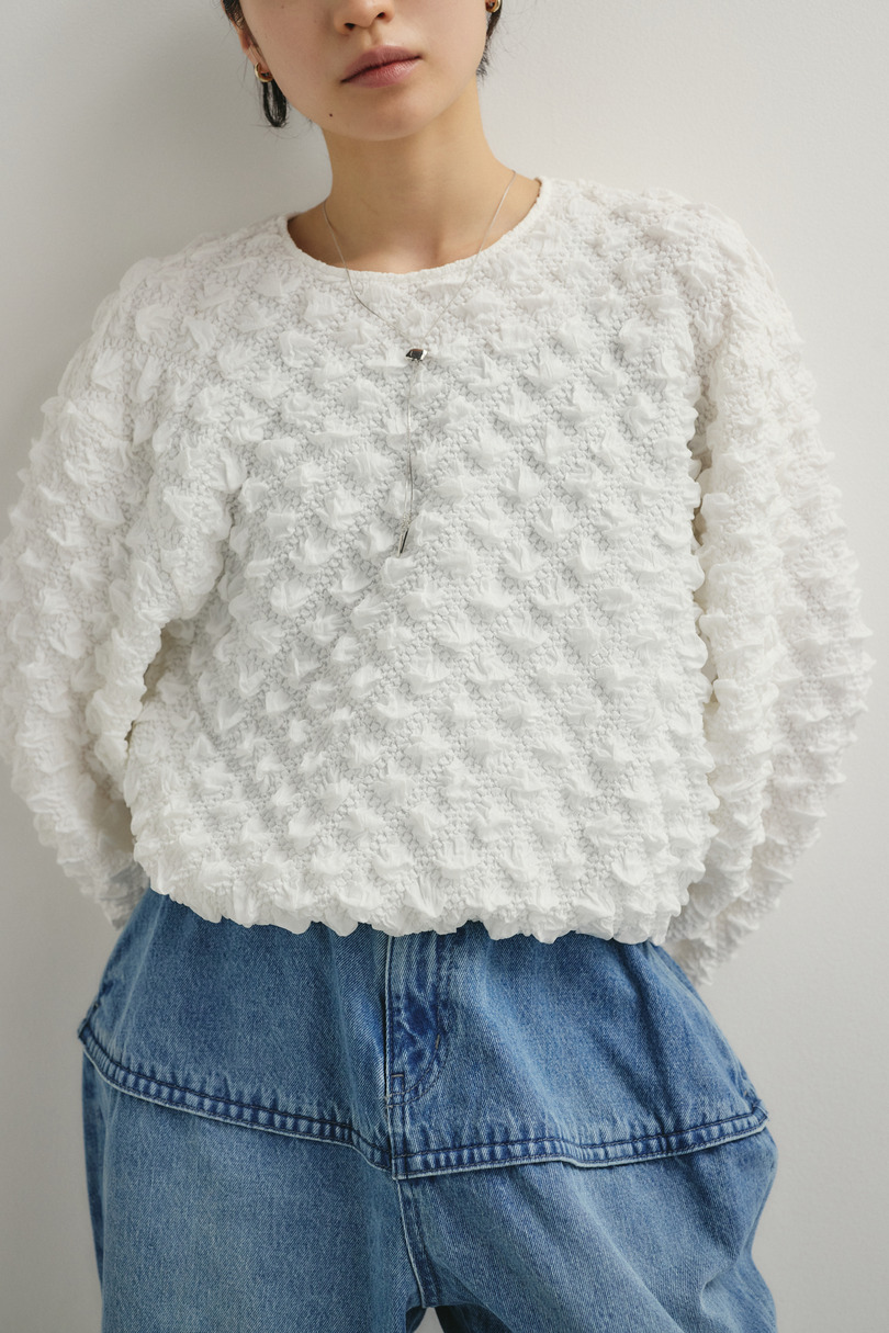 フラッフィーバルーントップ 詳細画像 WHT 2