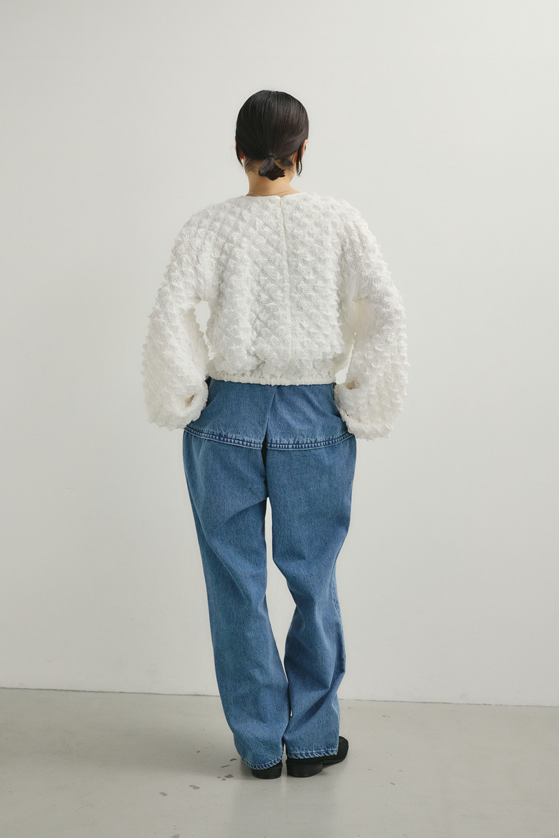 フラッフィーバルーントップ 詳細画像 WHT 5