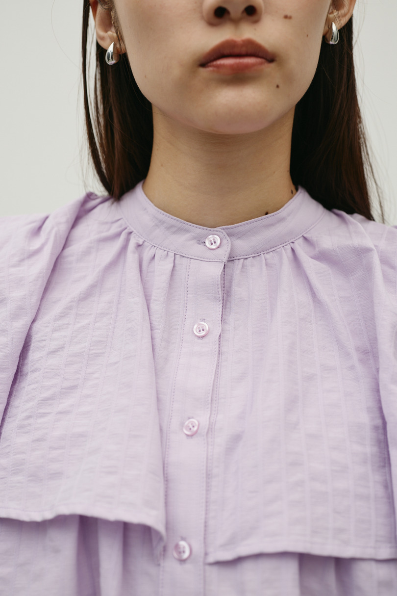 ティアードフリルシャツ 詳細画像 PUR 8