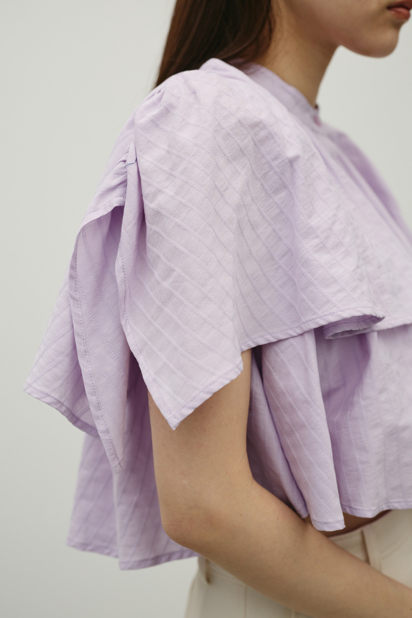 ティアードフリルシャツ 詳細画像 PUR 9