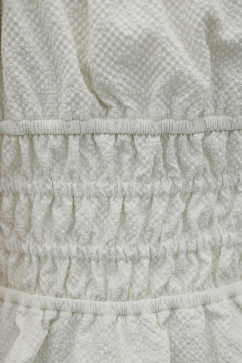 ギャザーペプラムキャミ 詳細画像 WHT 10