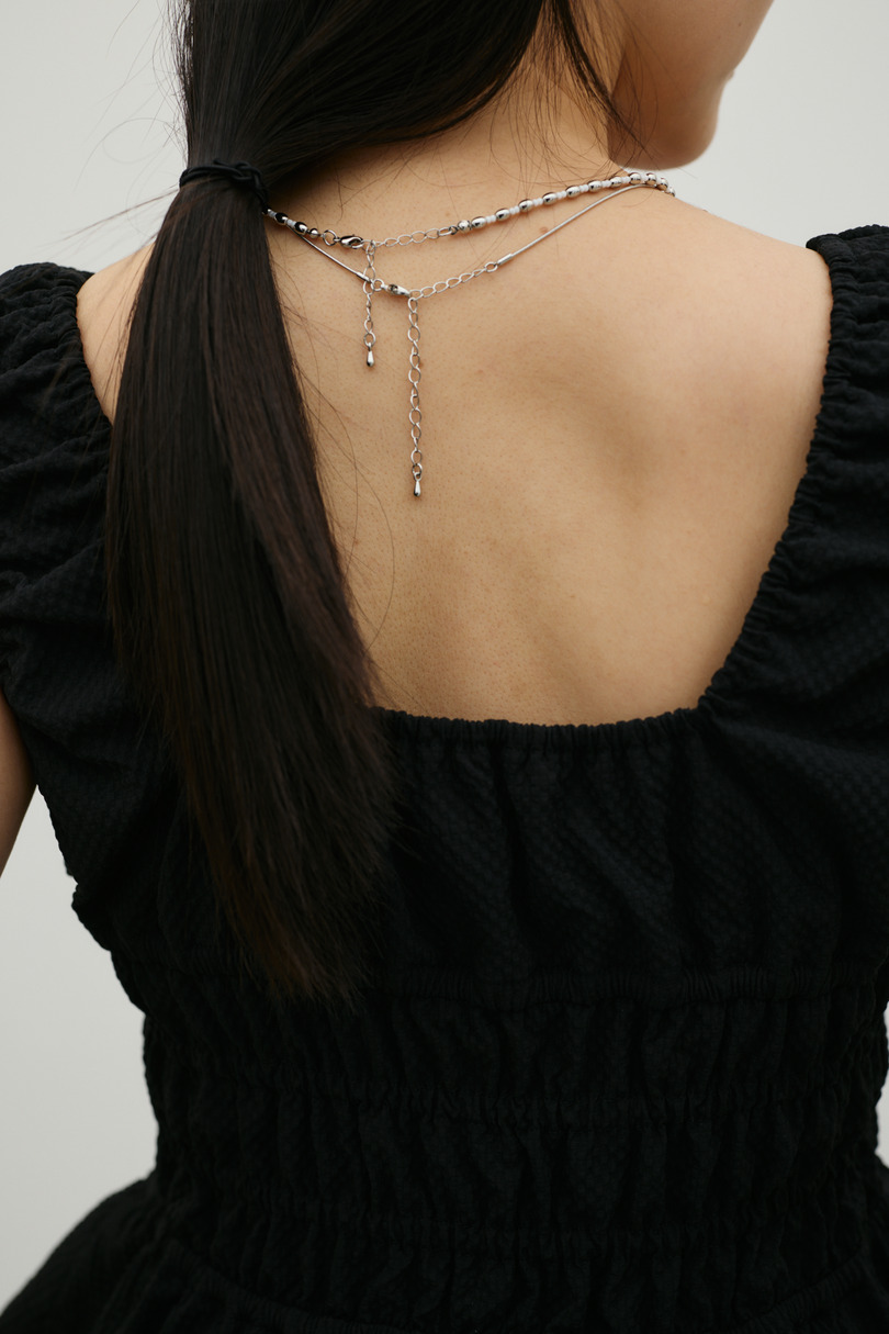 ギャザーペプラムキャミ 詳細画像 BLK 11