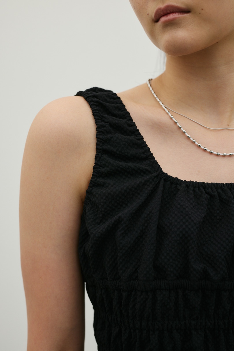 ギャザーペプラムキャミ 詳細画像 BLK 9