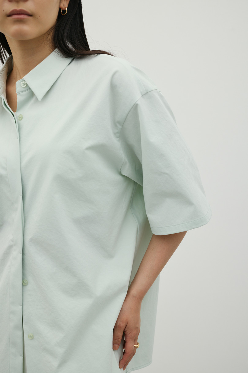 バックドレープオープンシャツ 詳細画像 MINT 7