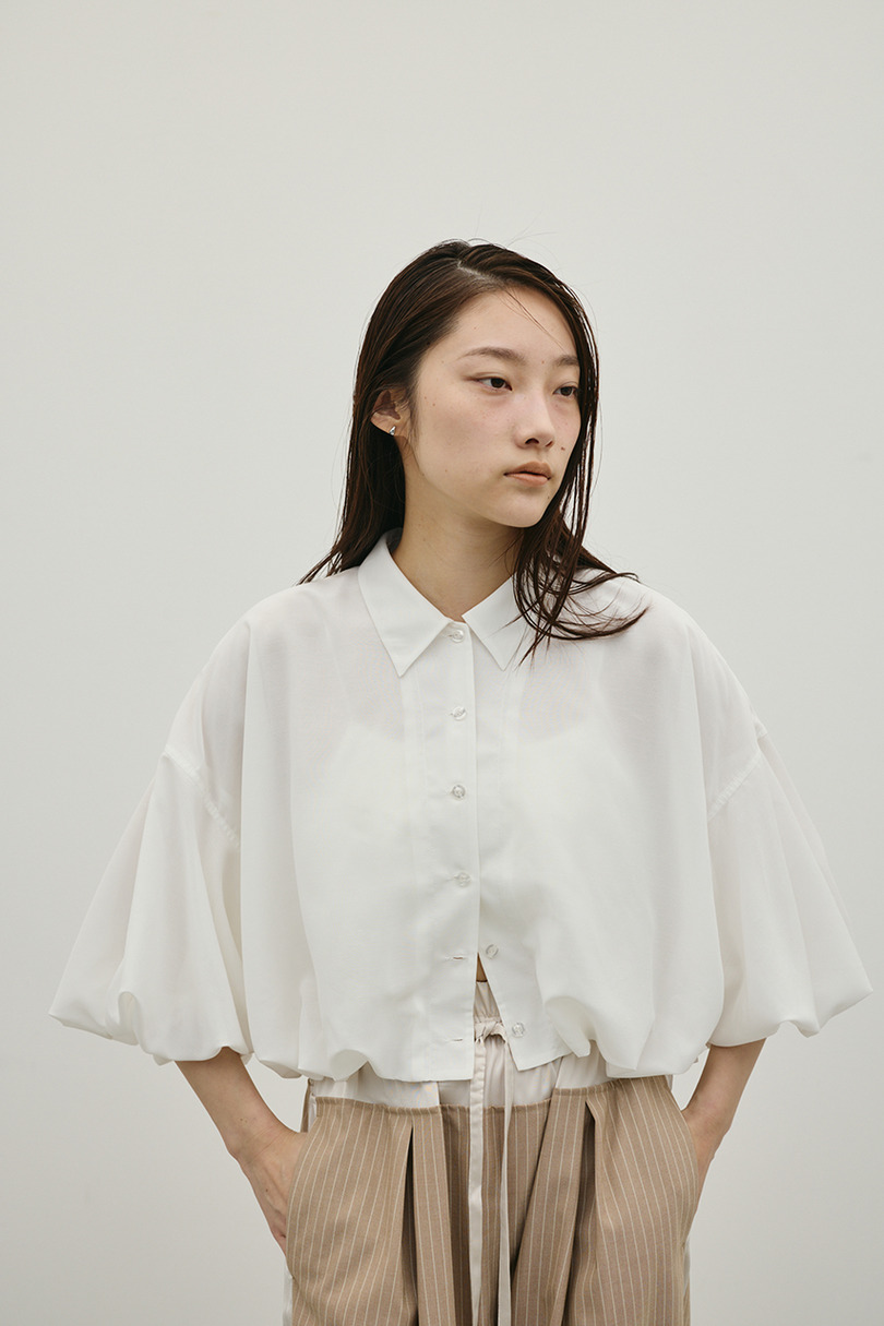 バルーンスリーブシャツ